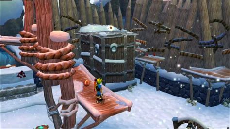 jak and daxter snowy mountain metal boxes|snowy mountain daxter walkthrough.